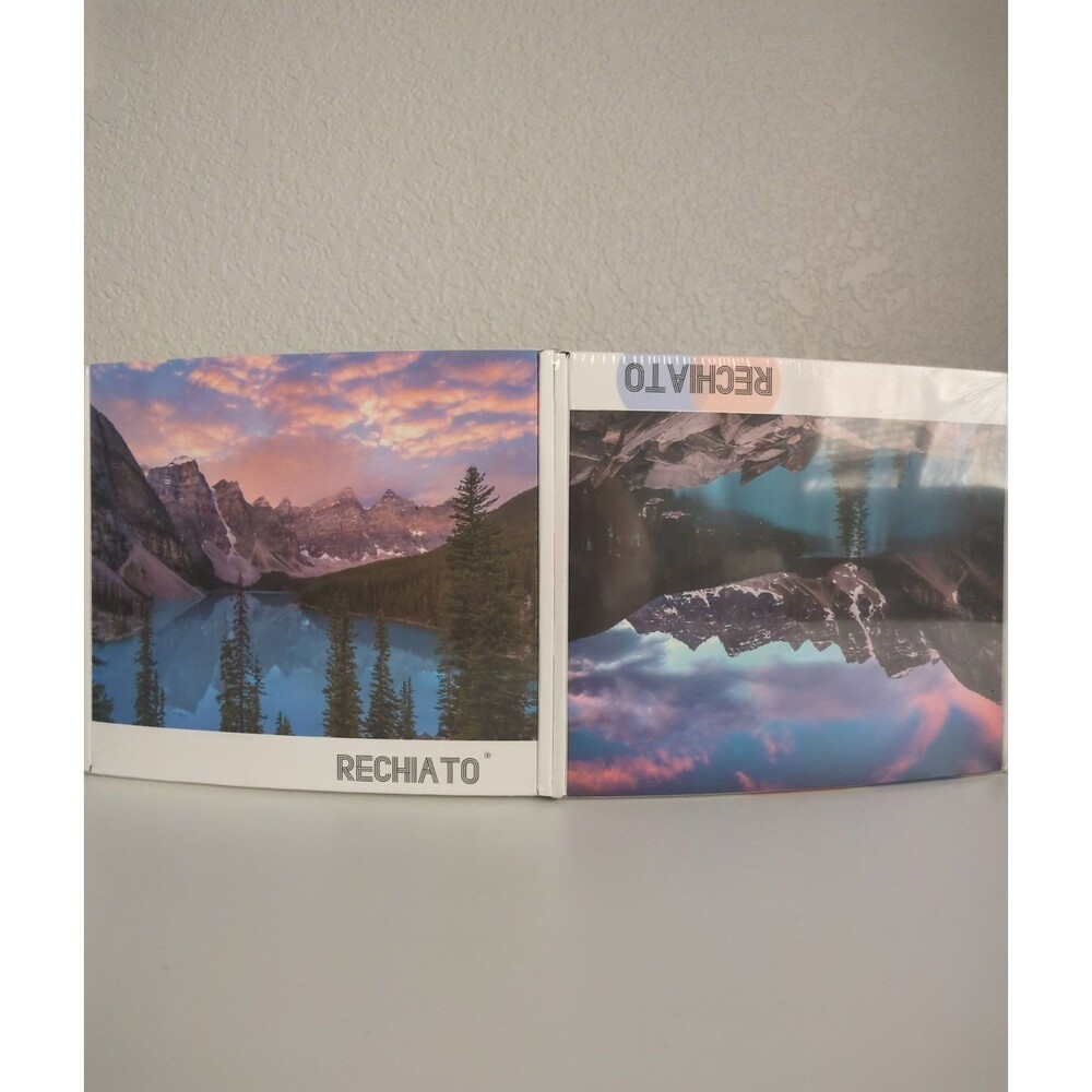 SET OF 4 1000PCS Puzzles-RECHIATO-Mountain-lakes-skyscapes-BRANDNEW-ORIGINAL PKG